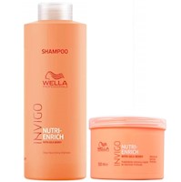 Shampoo 1000ml + Mascarilla 500ml Wella Invigo Nutri Enrich